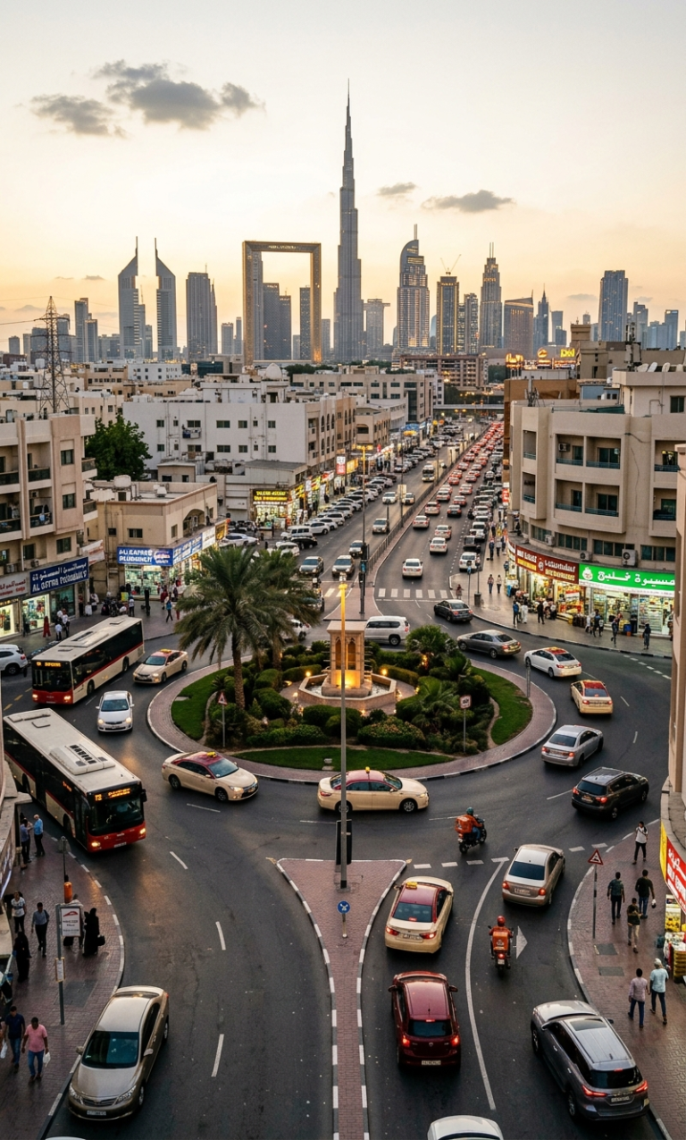 Satwa Roundabout: The Beating Heart of Old Dubai
