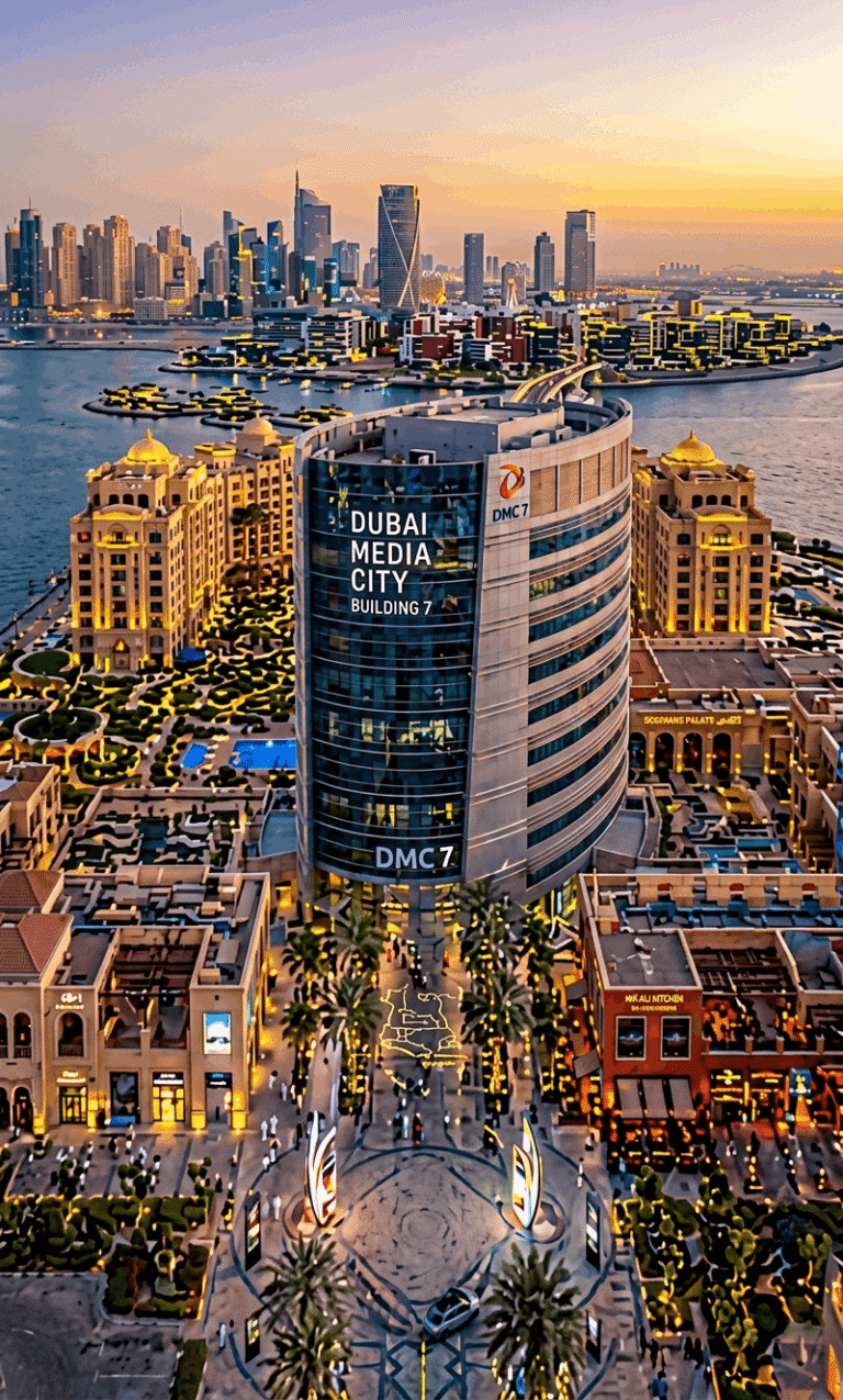 Dubai Media City Building 7: The Address at the Centre of Arab Media
