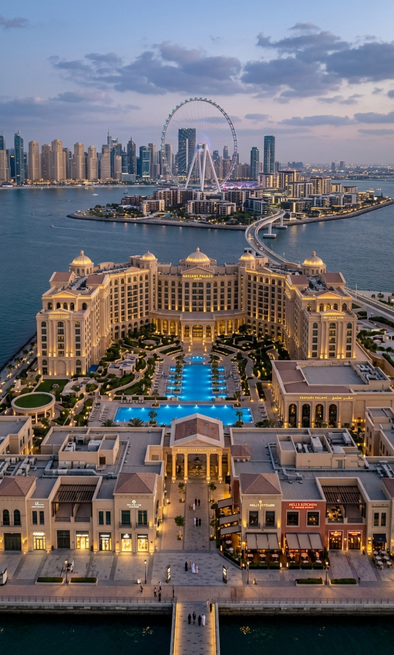 Caesars Palace Bluewaters: Where Roman Grandeur Meets the Arabian Gulf
